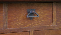 Detail hardware.